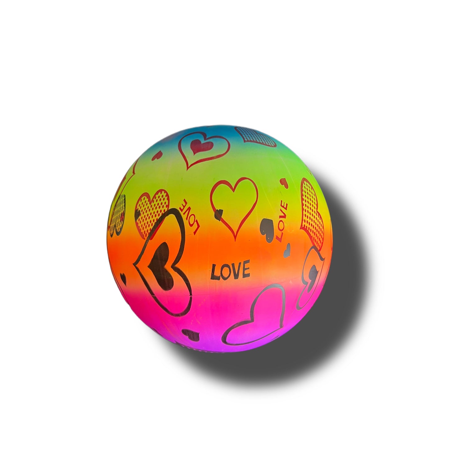 Pack 12 Pelotas Inflables De Goma Playa Multicolores