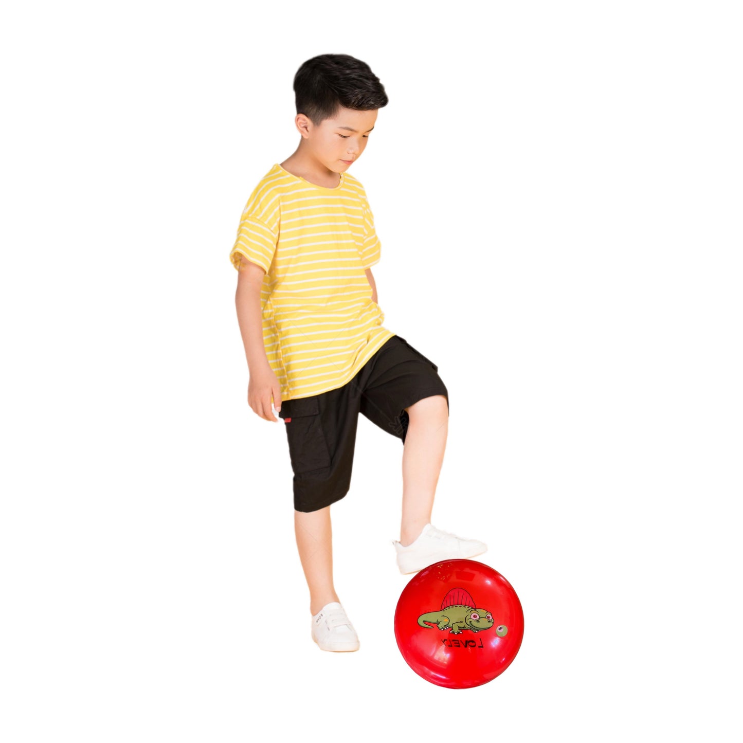 Pack 12 Pelotas Inflables De Goma Playa Para Niños Dinosaurios