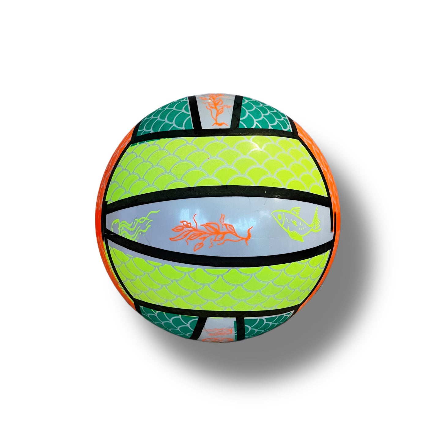 Pack 12 Pelotas Inflables De Goma Playa Para Niños Flúor