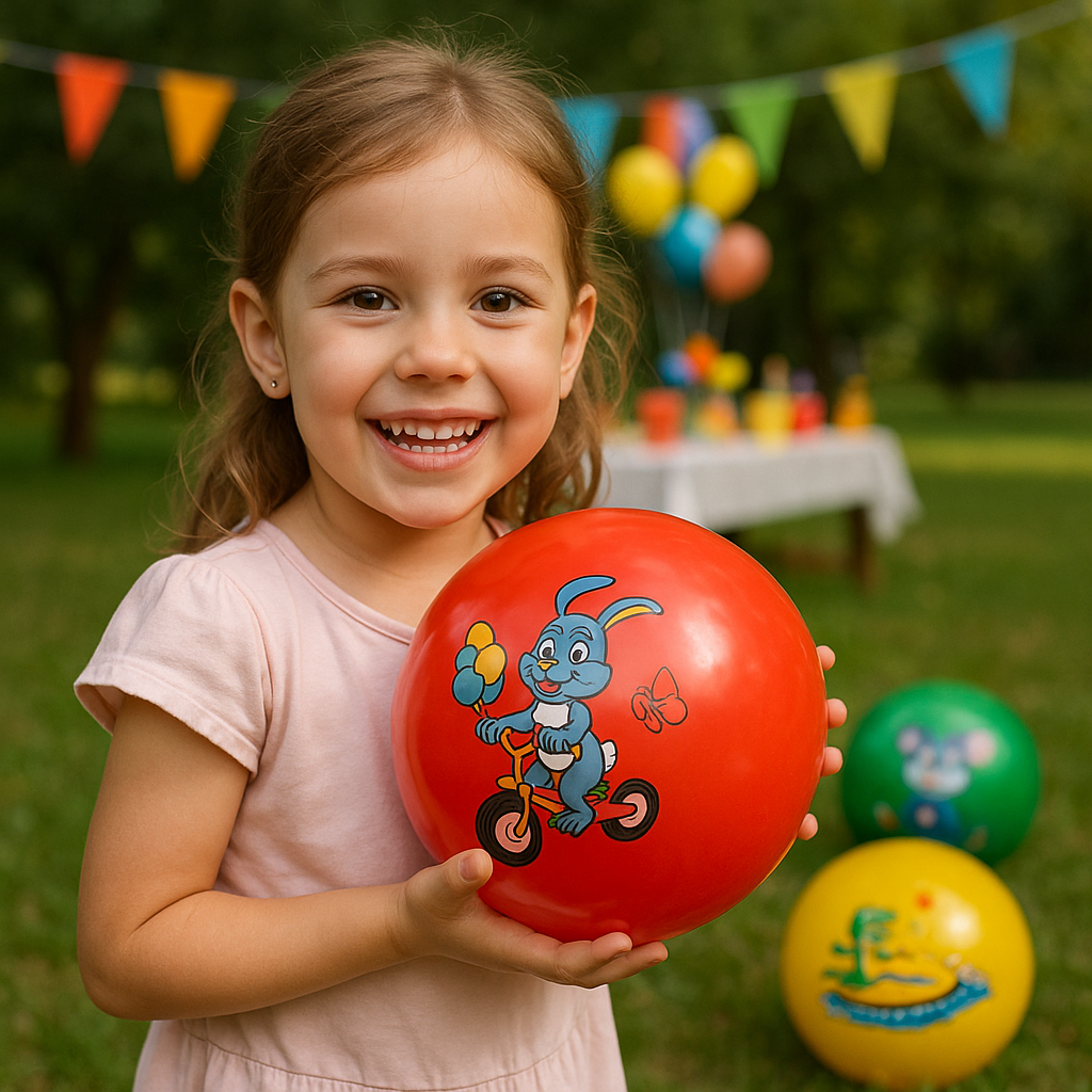 Pack 12 Pelotas Inflables De Goma Playa Para Niños Animales